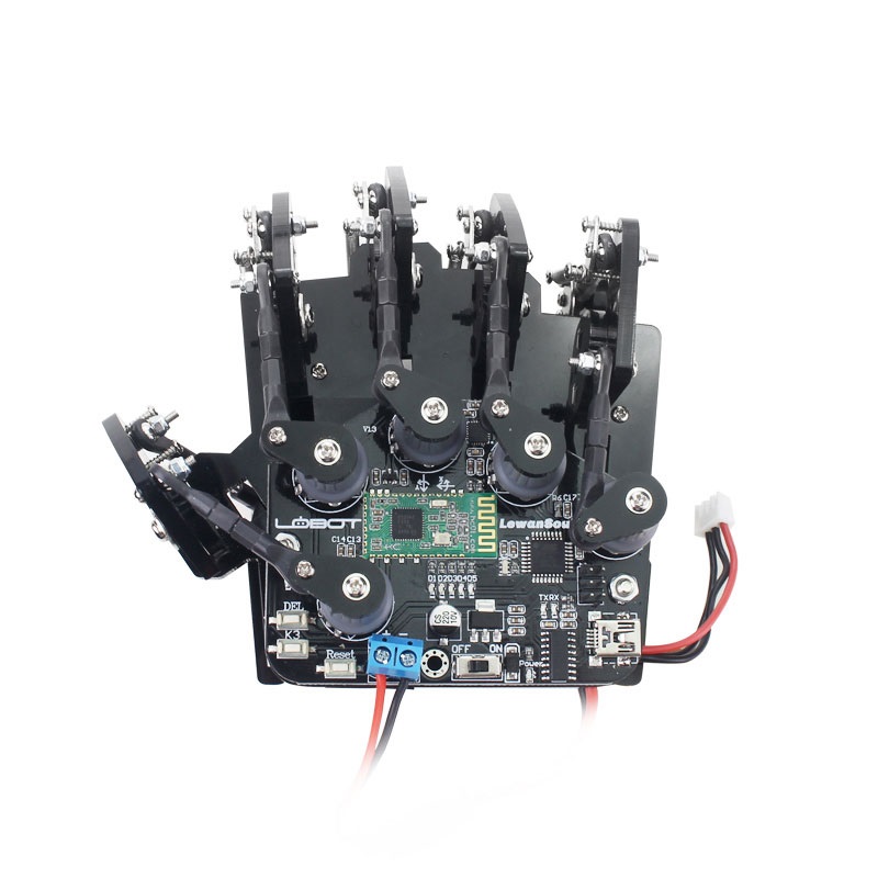 Arduino Robot - Ardino-ポータブル感覚手袋,機械式,骨格,感覚制御,ロボット制御
