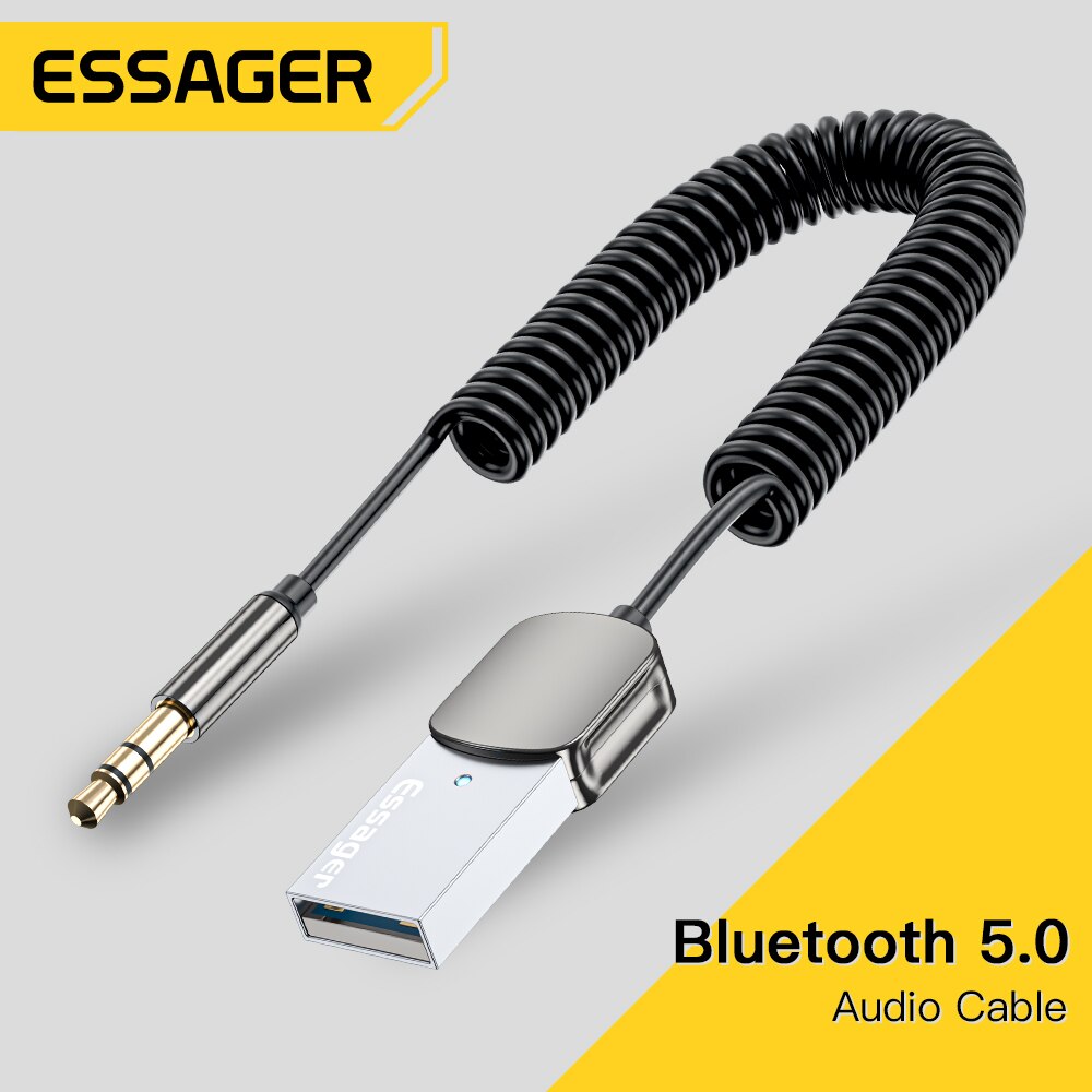 Robot Bluetooth Car - エッサージャーBluetoothオーディオレシーバードングルUSBから3.5mmジャックカーオーディオauxbluetooth 5.0ハンズフリーキットカーレシーバーbt送信