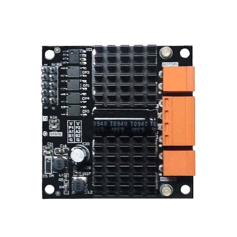Motor Driver L298N - Arduino-モータードライバーボード,24v,12a 300w,ダブルDC,チップ付きドライブモジュール,L298nよりも優れたブリッジ,DIYカー