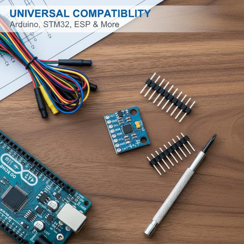Accelerometer Mpu6050 - 1セット MPU6050 GY-521 3軸加速度計ジャイロスコープ 6DOFセンサーモジュール ヘッドセット開発用