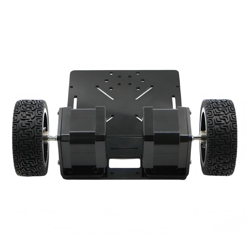 Tracked Robot Chassis - 3輪駆動ロボットカー、DC/ステッピングモーター、速度測定、ライン追従機能付き、Arduino/Raspberry Pi対応、プログラミング可能なロボットDIYキット