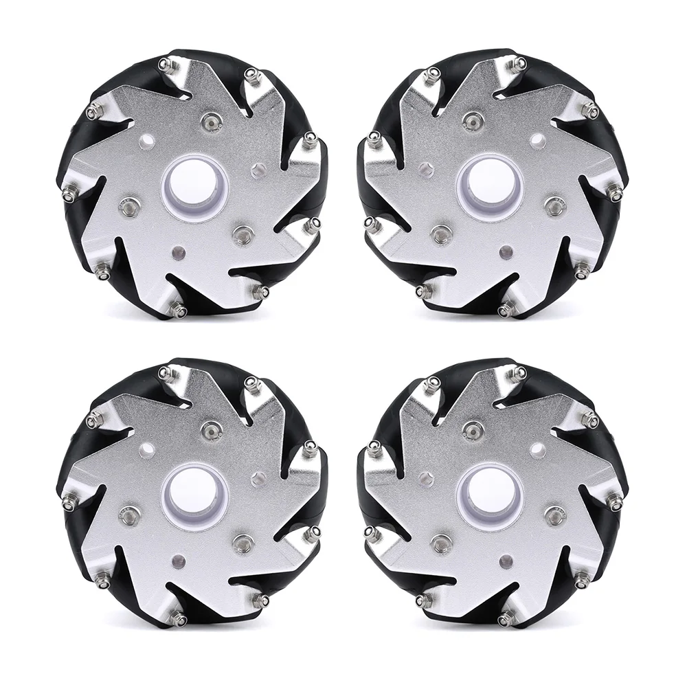 Omni Wheel - 4 個 60-127mm メカナムホイール全方向 ROS ロボット