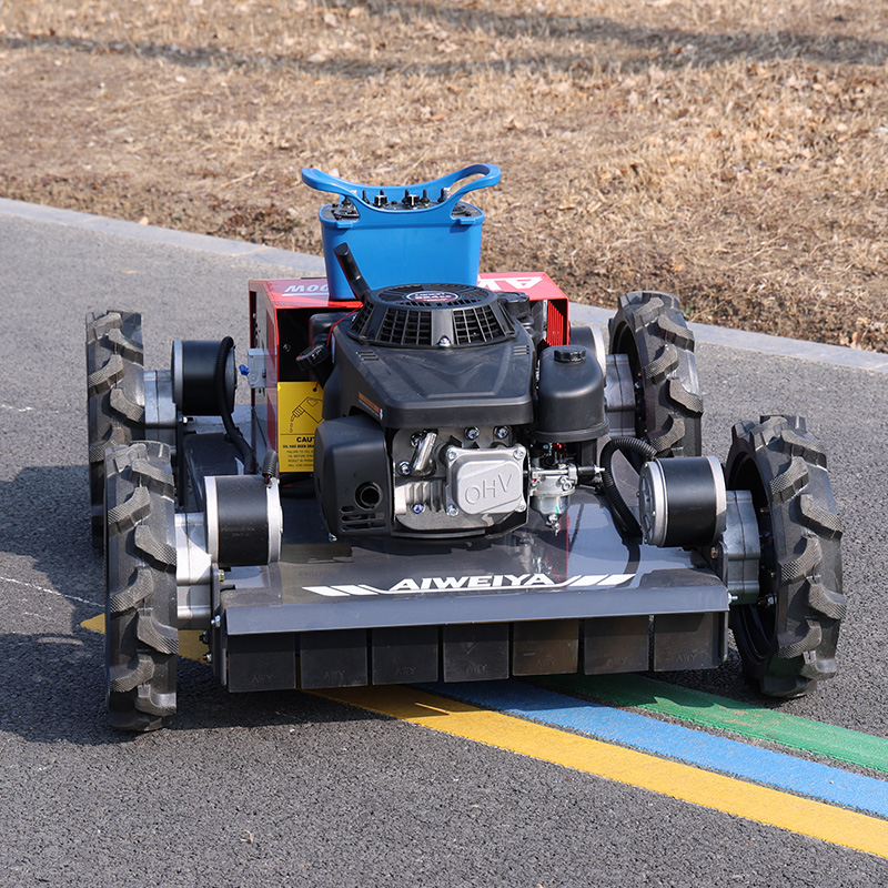 Robot Wheel - カスタマイズ可能なリモコン式ロボット芝刈り機、草刈り機、フレイル式芝刈り機、車輪式芝刈り機、ガソリン式芝刈り機