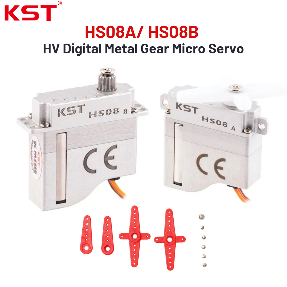 Micro Servo - KST HS08A / HS08B HV デジタルメタルギアマイクロサーボ