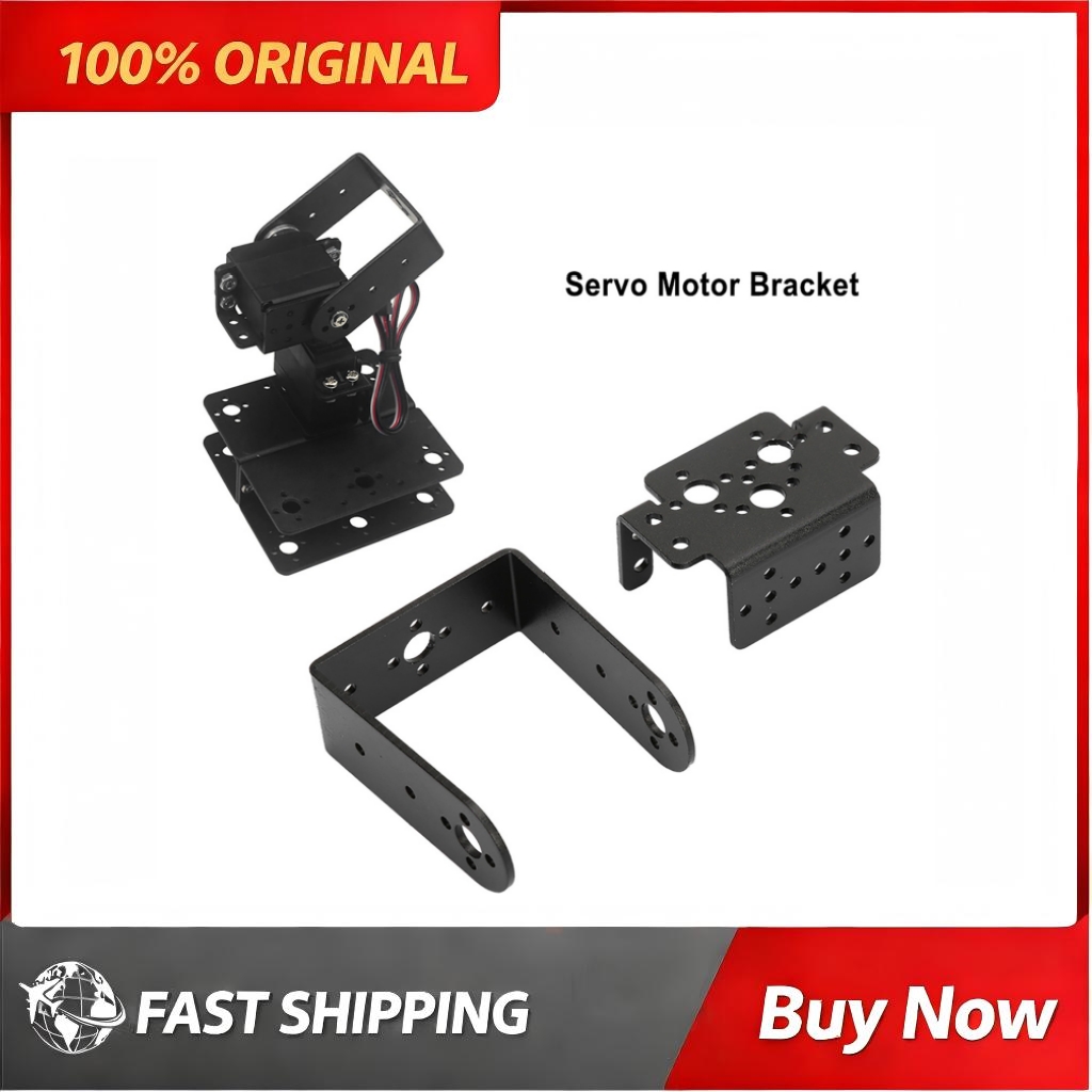 Servo Pan Tilt - MG995 MG996R サーボモーターブラケット金属パンチルトメカニカルアーム部品 DIY ロボットマニピュレーターアクセサリー RC