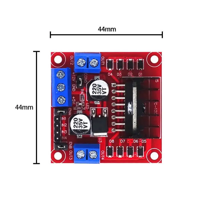 L298N モジュールモータードライバーコントローラーボード - L298N Module のレビューと価格