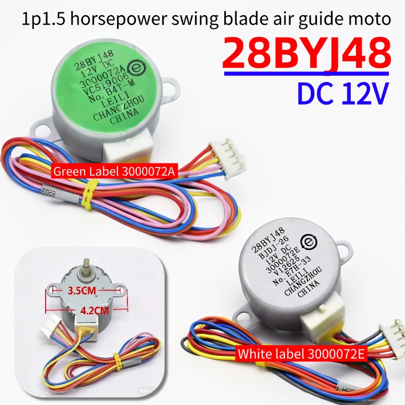 DC 12V 28BYJ48 ステッピングモーター エアコン - Dc Motor のレビューと価格
