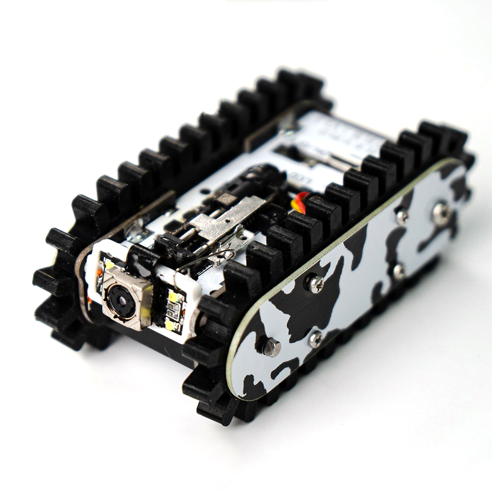 OpenMv-金属製のタンクトップを備えたクローラーシャーシ - Omni Wheel のレビューと価格