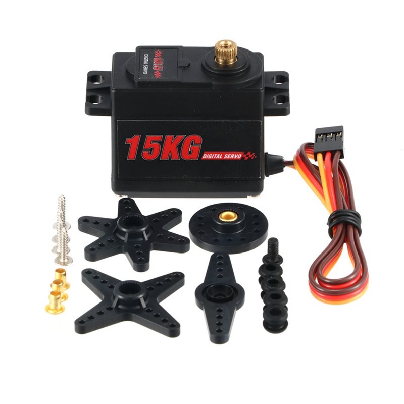 B05C-デジタルモーター 15KG サーボ メタルギア マ - Micro Servo のレビューと価格
