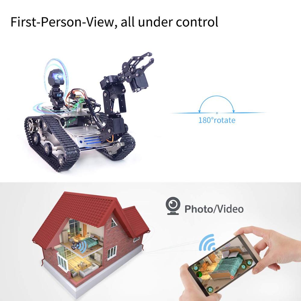 車用のプログラム可能なスマートロボットキット,raspber - Robot Bluetooth Car のレビューと価格