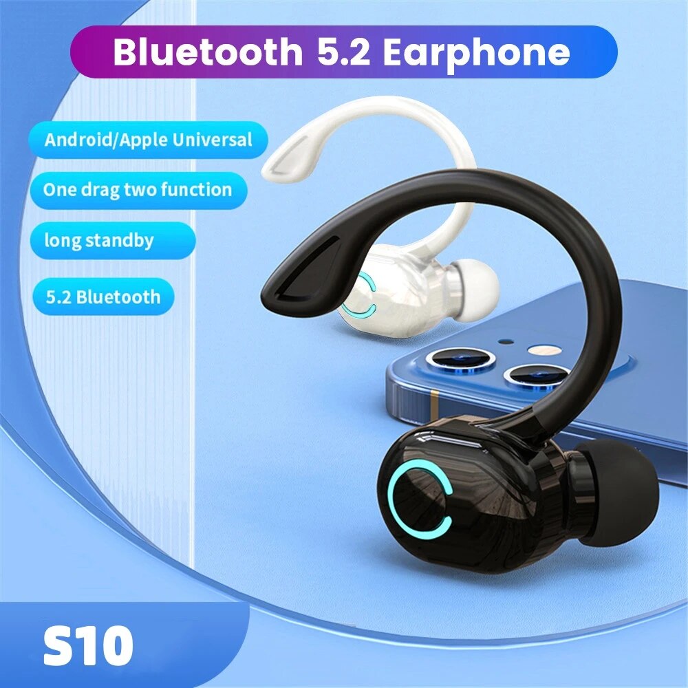 S10 Bluetoothイヤホン、ワイヤレスステレオHDヘ - Robot Bluetooth Car のレビューと価格