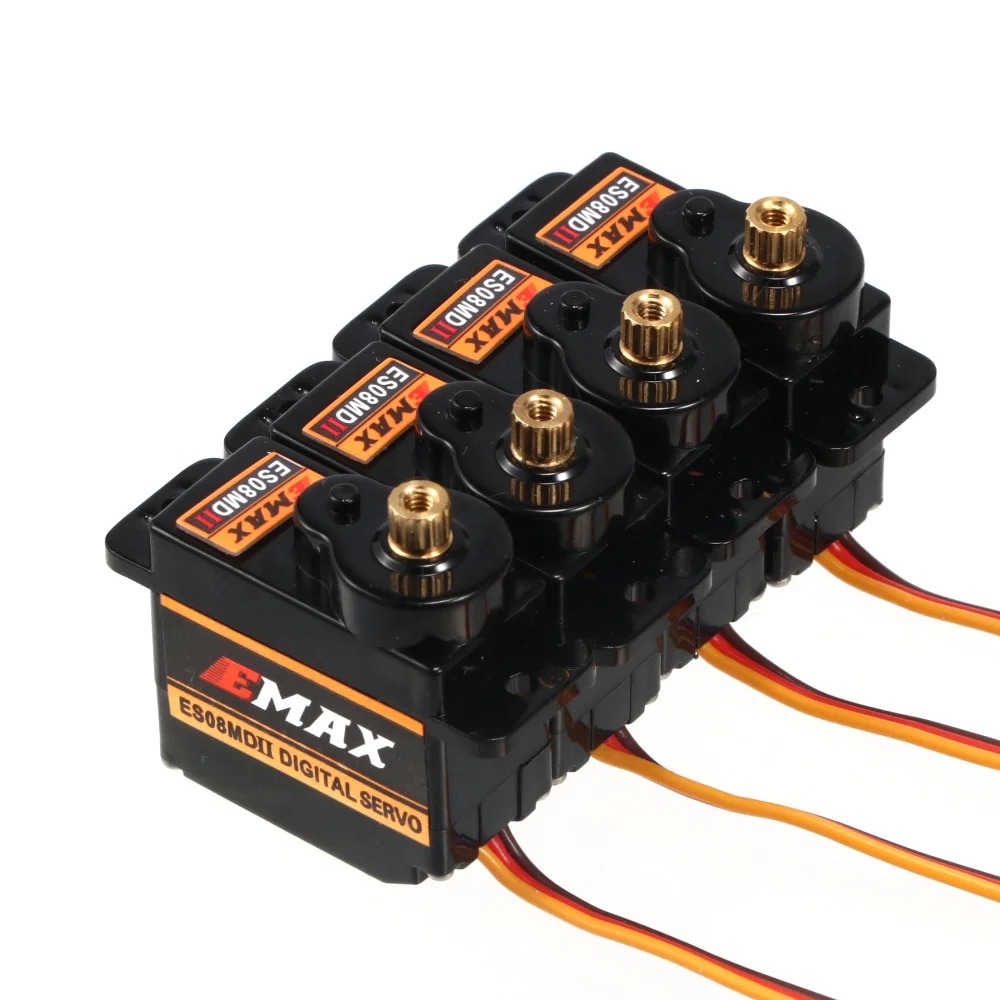 EMAX ES08MDII ES08MD II メタルギアデ - Servo Sg90 のレビューと価格