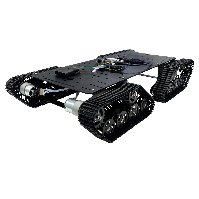 組み立て済みの大型RC戦車。MC6Cハンドルモーター搭載、4 - Stm32 Robot のレビューと価格