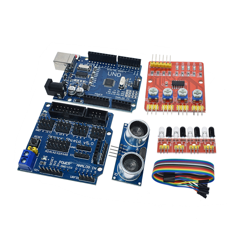 LIZAO Arduino UNO R3 ロボット 4WD  - L298N Module のレビューと価格