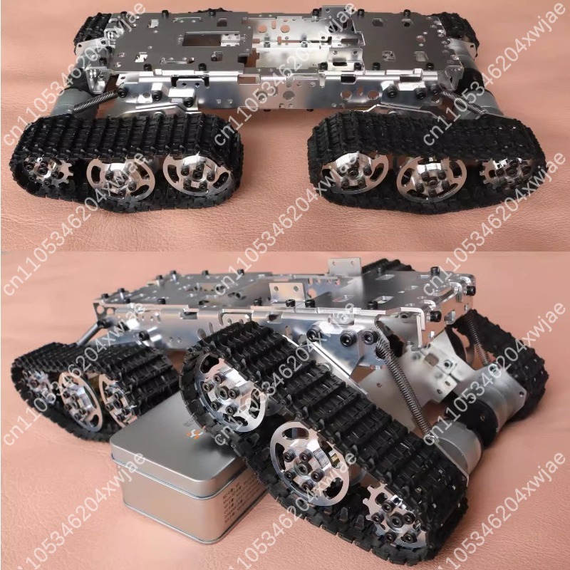 リモコン操作可能なプラスチック製クローラータンクシャーシ、A - Arduino Robot のレビューと価格