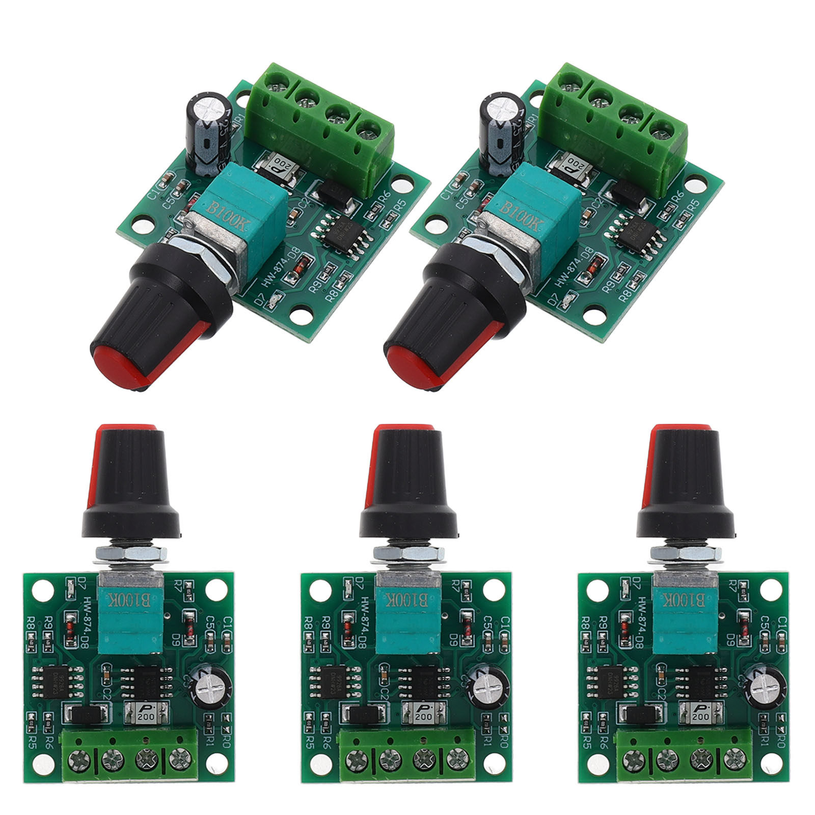 5 個の DC モーター速度コントローラー調整可能な低電圧  - Dc Motor 12V のレビューと価格