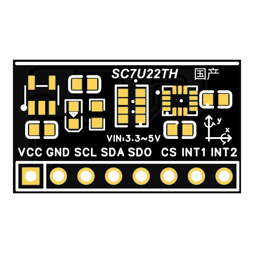 SC7U22T 6軸モーションセンサーモジュール。MPU60 - Accelerometer Mpu6050 のレビューと価格