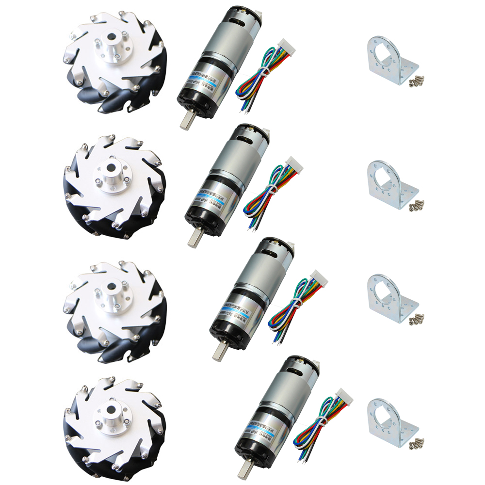 Mni mecanumホイール4個,24v 127 w 12 - Omni Wheel のレビューと価格