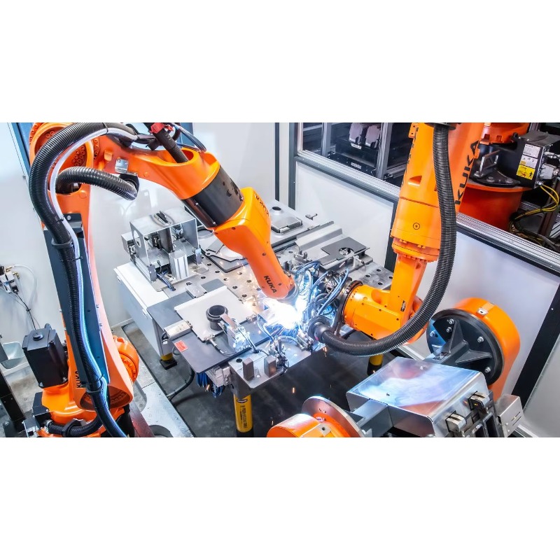 6軸ロボットアームシステム、PLC制御モーター、自動金属ファ - Robot Arm Metal のレビューと価格