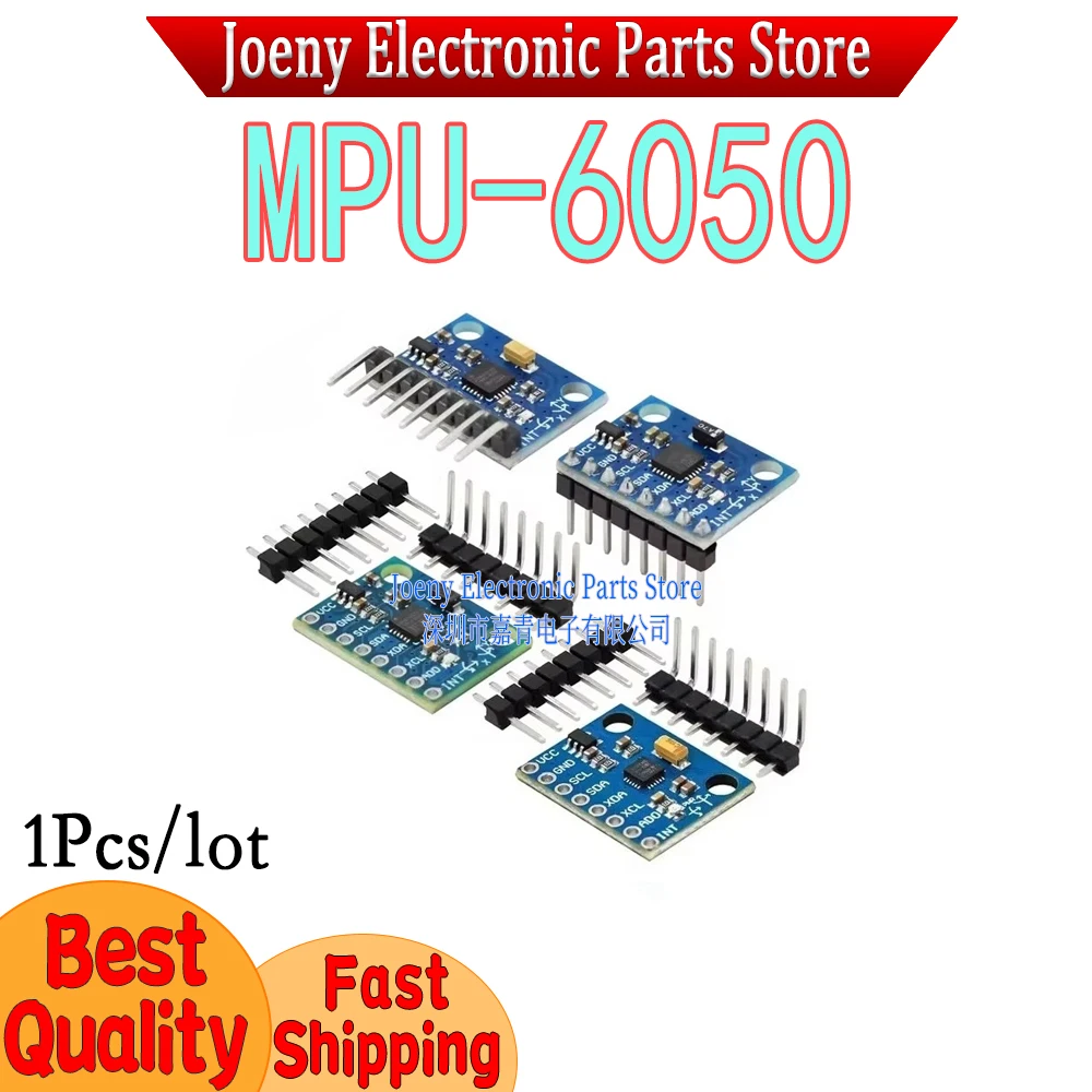 GY-521 MPU6050モジュール：3D角度、6軸自由度 - Accelerometer Mpu6050 のレビューと価格