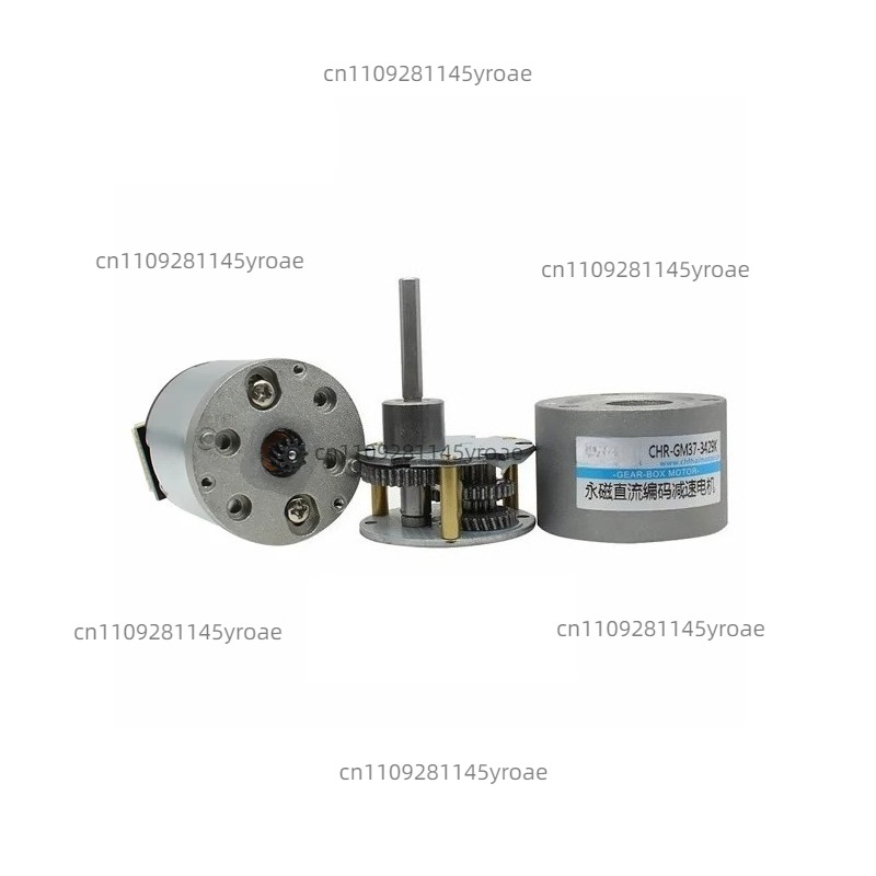 Gm37-3429 DC減速モーター（ホールエンコーダー、コ - Dc Motor のレビューと価格