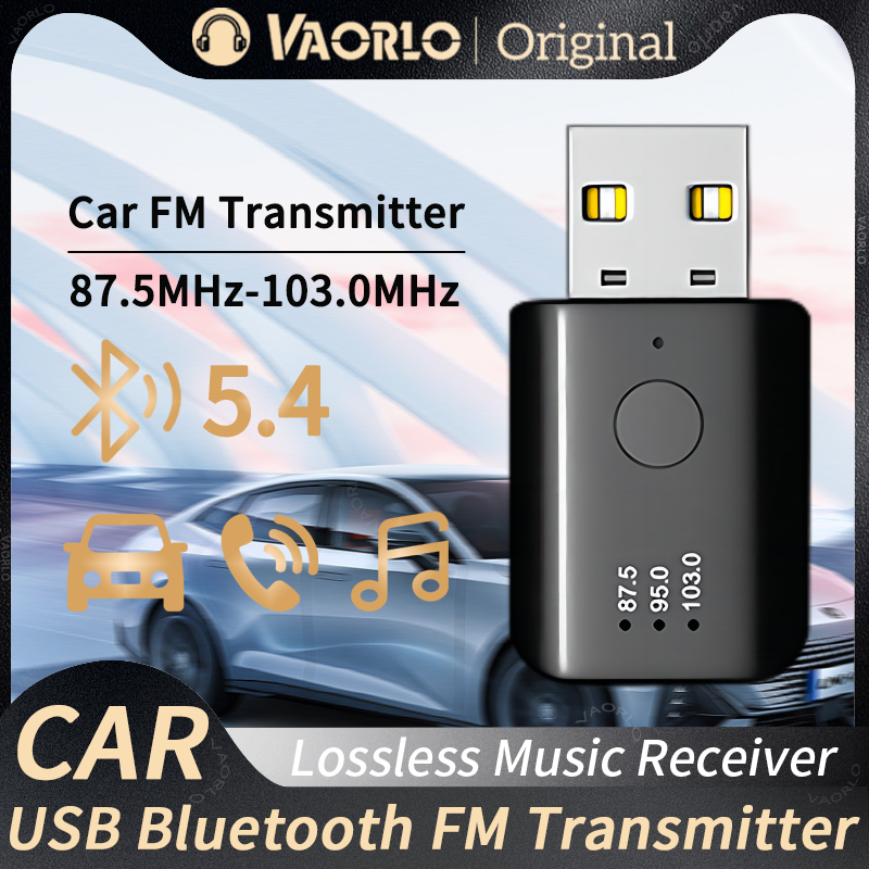 Bluetooth 5.4 FM トランスミッターマイク付き - Robot Bluetooth Car のレビューと価格
