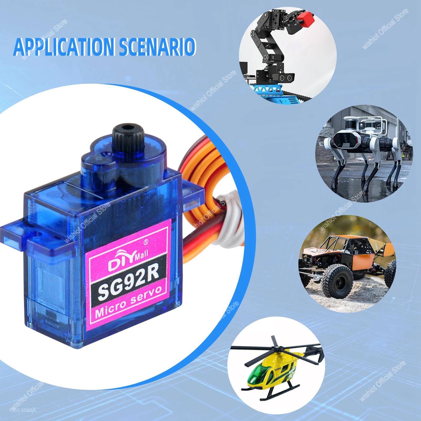 SG92R マイクロサーボモーター 4.8-6V 360/2 - Micro Servo のレビューと価格