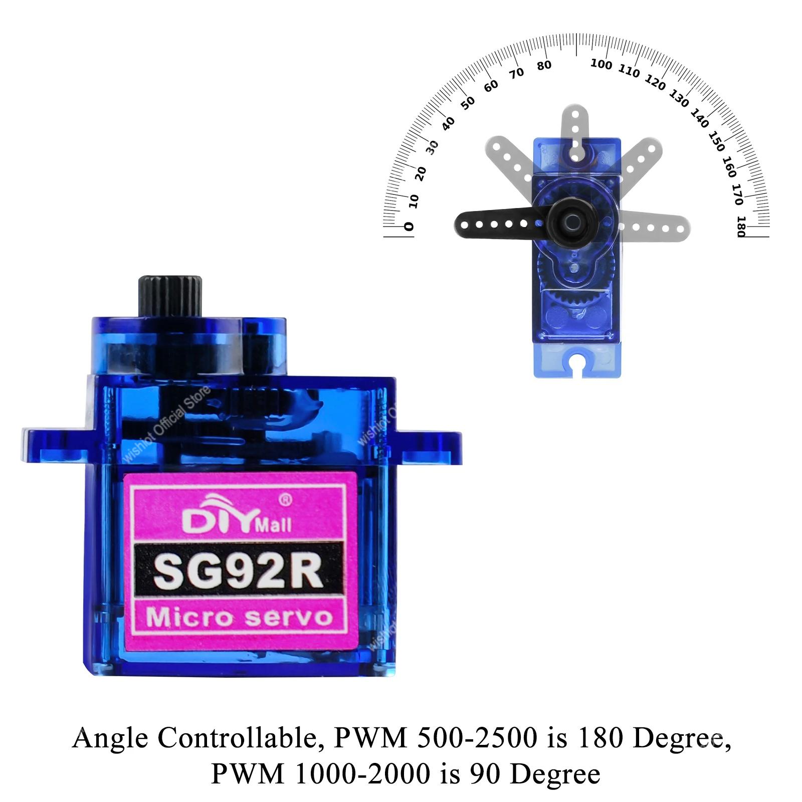 SG92R マイクロサーボモーター 4.8-6V 360/2 - Micro Servo のレビューと価格