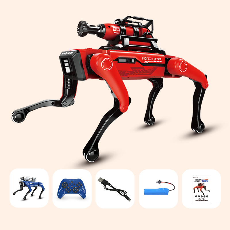 AIロボット犬 知能消防ロボット犬 AI電子ペット 音声イン - Robot Remote Control のレビューと価格