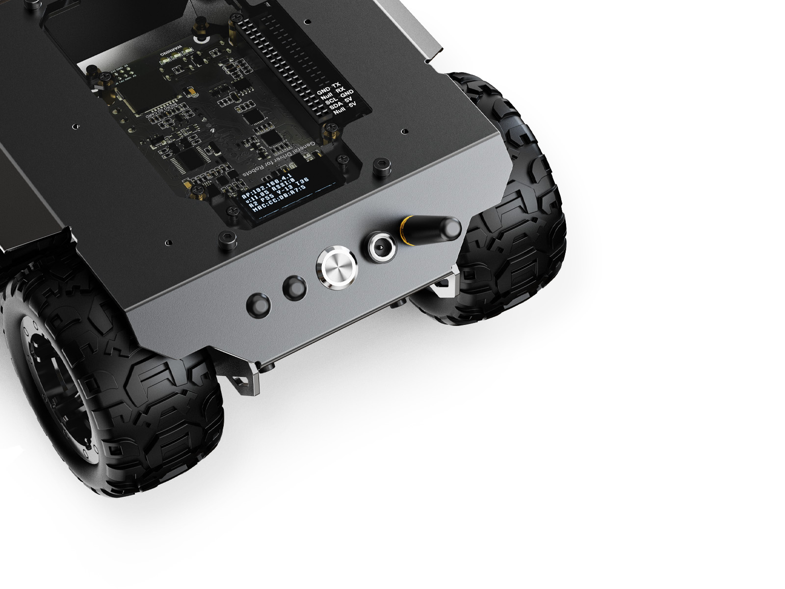 Waveshare WAVE ROVER 柔軟で拡張可能な  - Robot Chassis のレビューと価格