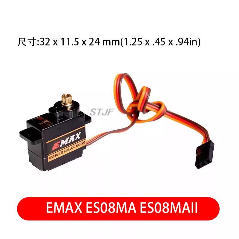 Emax-ミニメタルギアアナログサーボ,es08ma,es0 - Servo Sg90 のレビューと価格