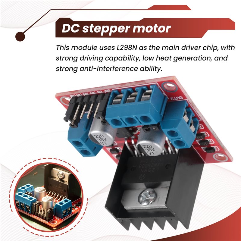 AED7-L298N モジュールデュアル H ブリッジステッ - L298N Module のレビューと価格