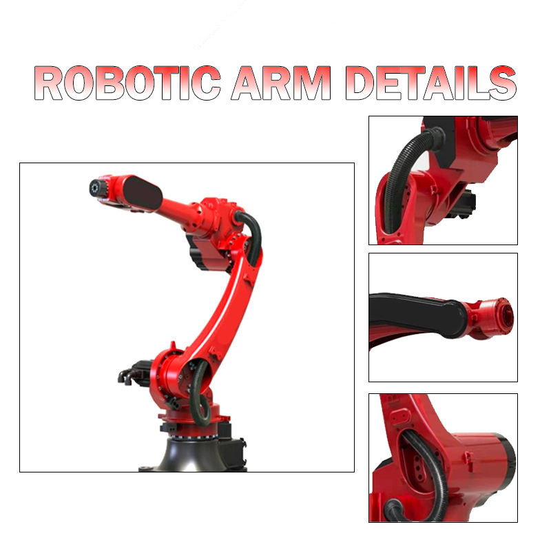 金属加工、家具製造、産業建設向けの高効率6軸溶接ロボットアー - Robot Arm Metal のレビューと価格